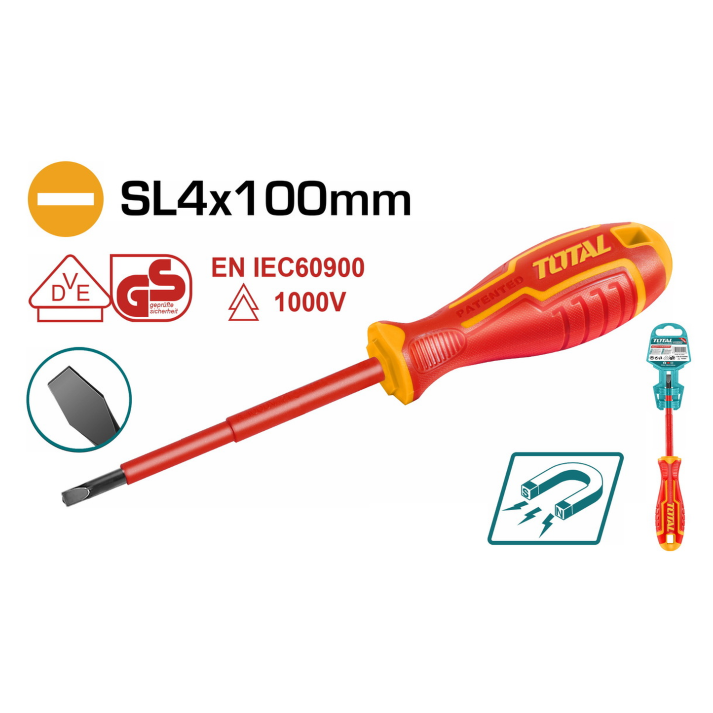 Insulated screwdriver THTIS4100