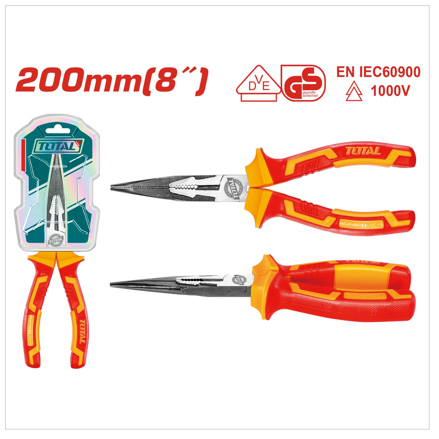 Insulated long nose pliers THTIP2381