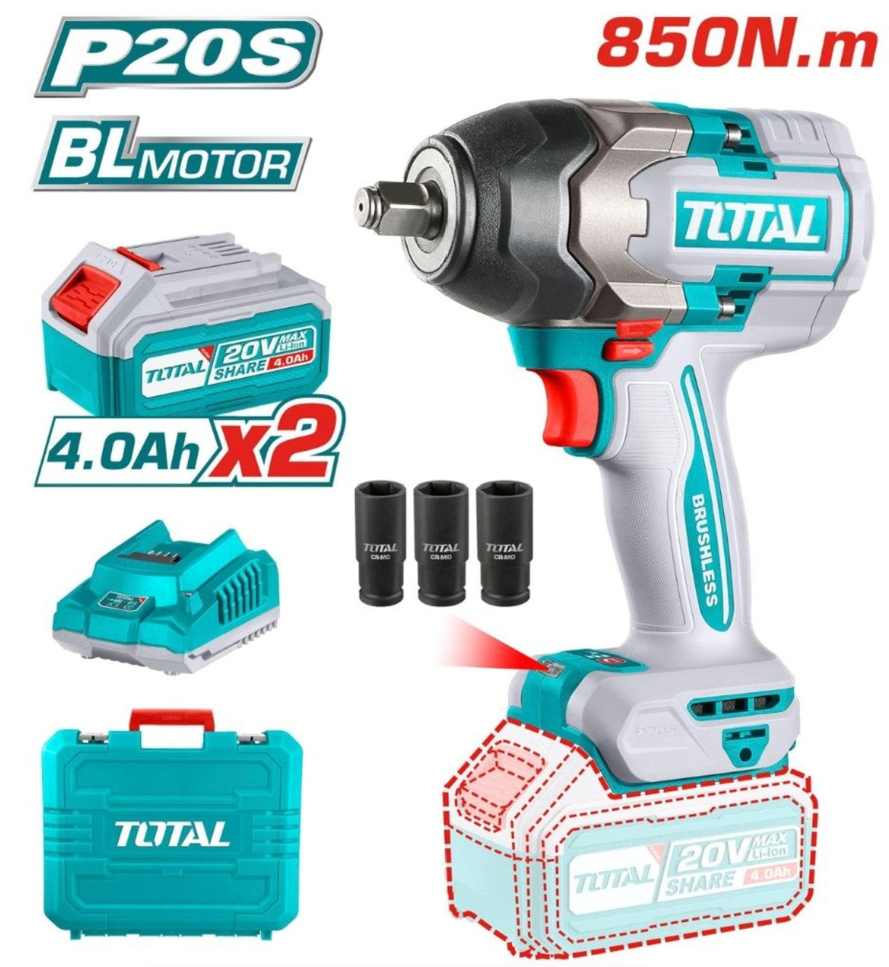 Impact Wrench Kit 850nm