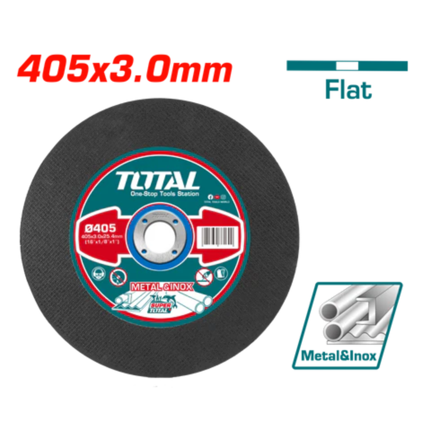 Abrasive metal cutting disc TAC2214051