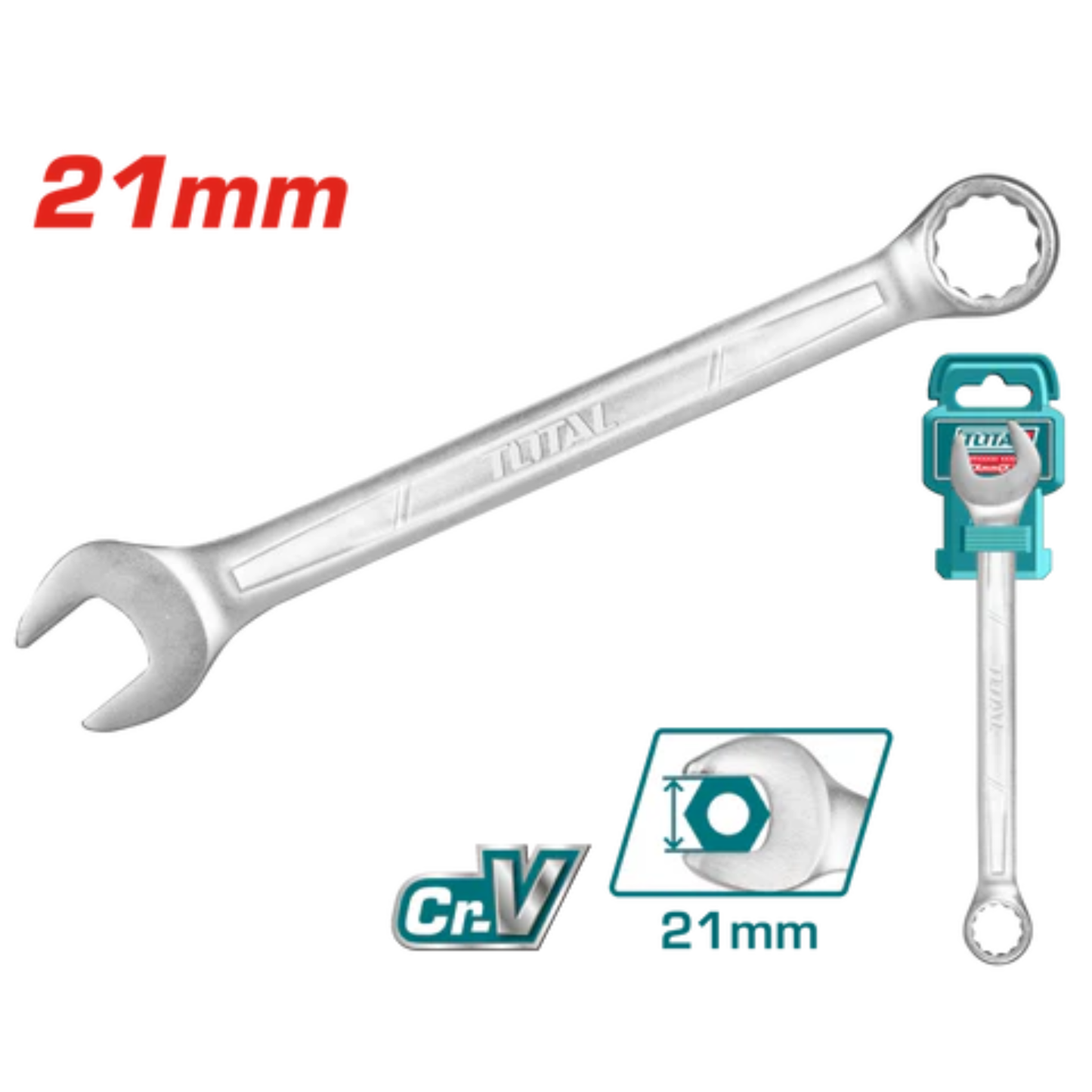 Combination spanner 21mm TCSPA211