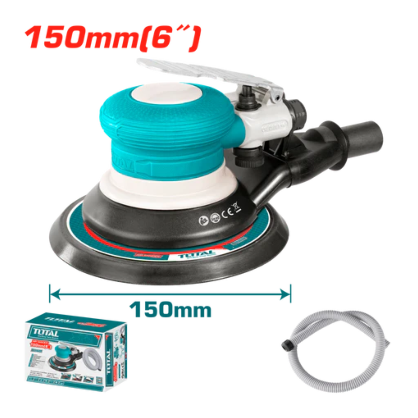 Air sander 150mm 10500rpm TAT91512