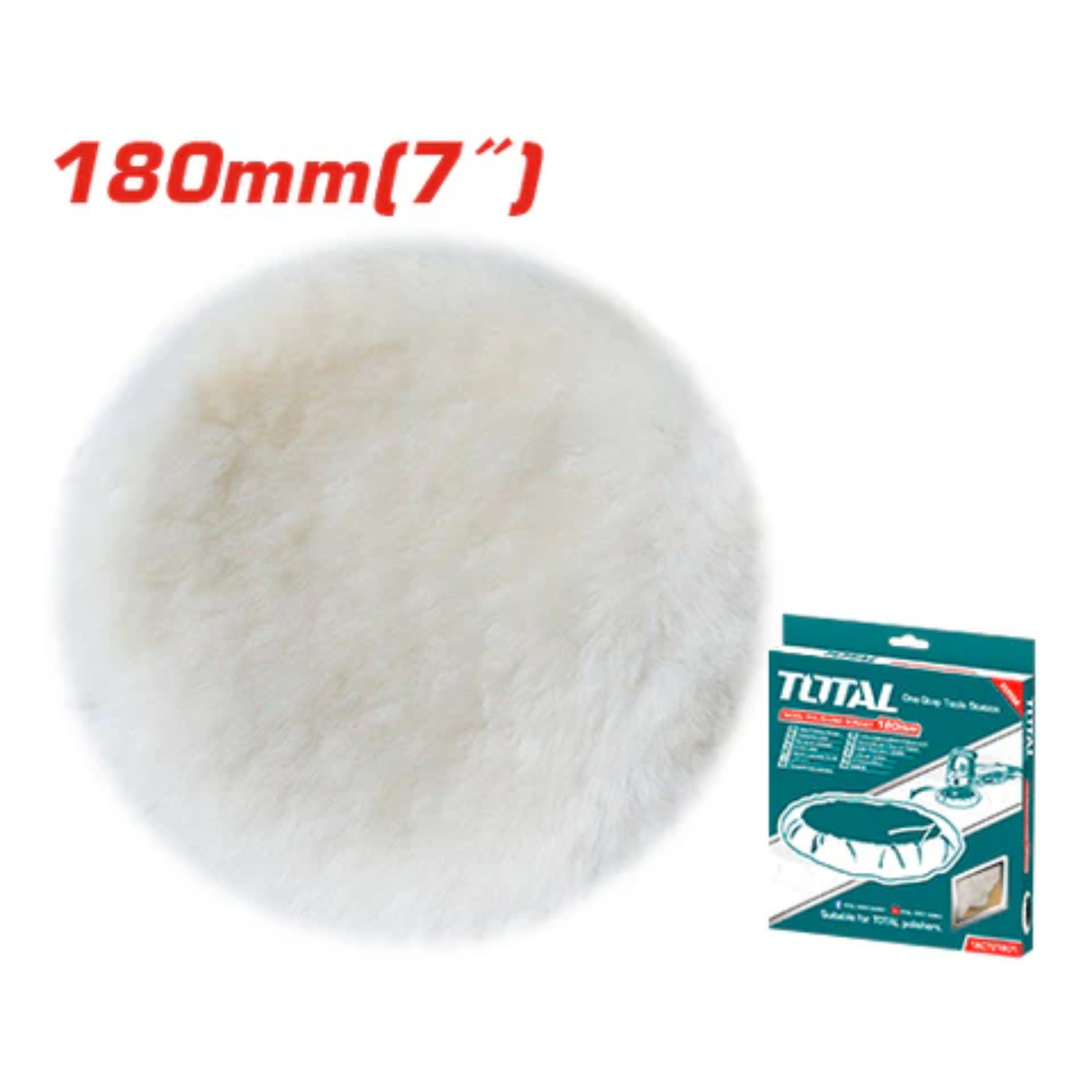 Wool polishing bonnet 180mm TAC721801