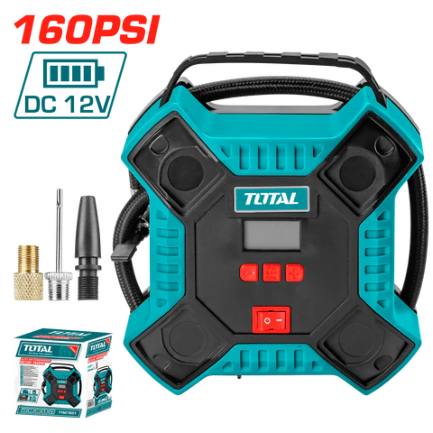 Auto Air Compressor 12v 160psi TTAC1601