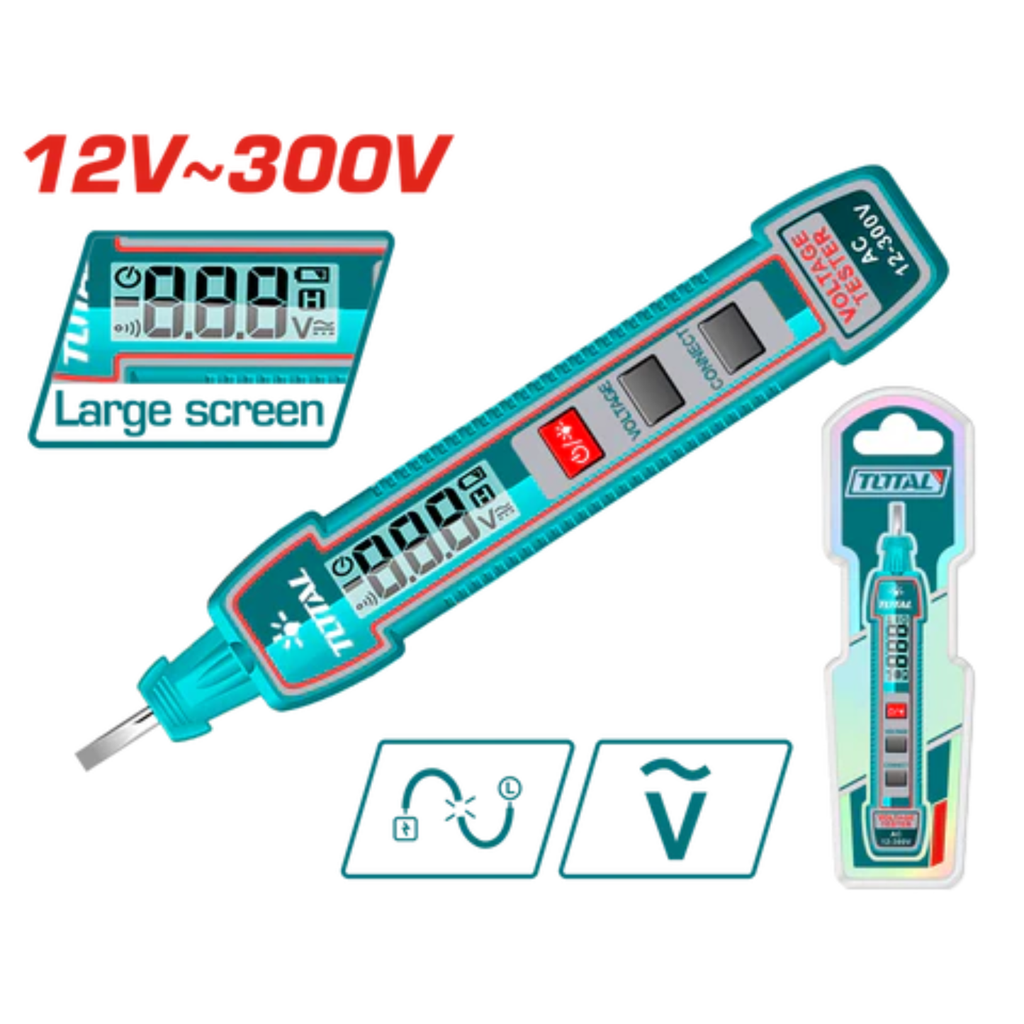 Test pencil 12-300V AC THTS33001