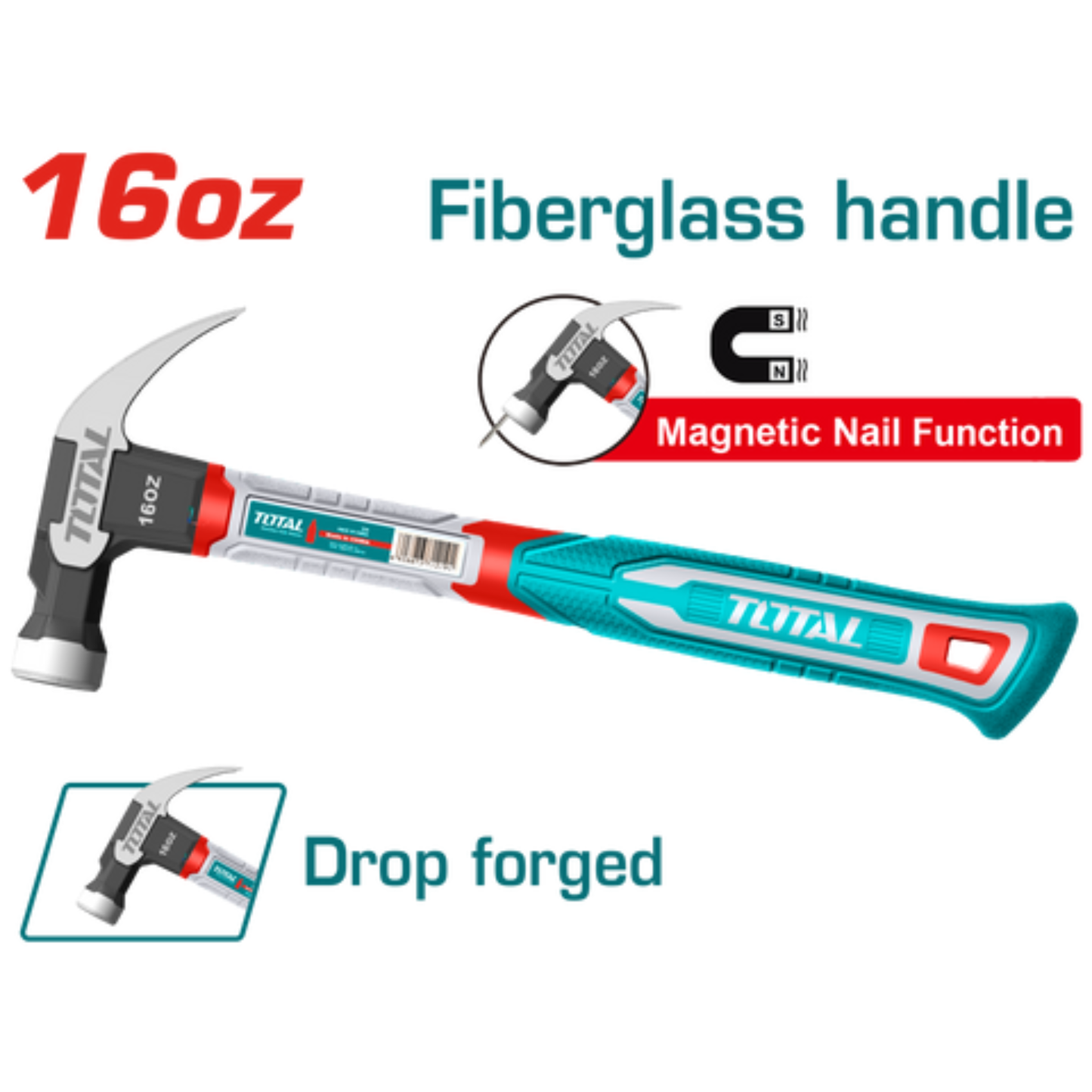 Claw hammer 16Oz 450g THCH61016