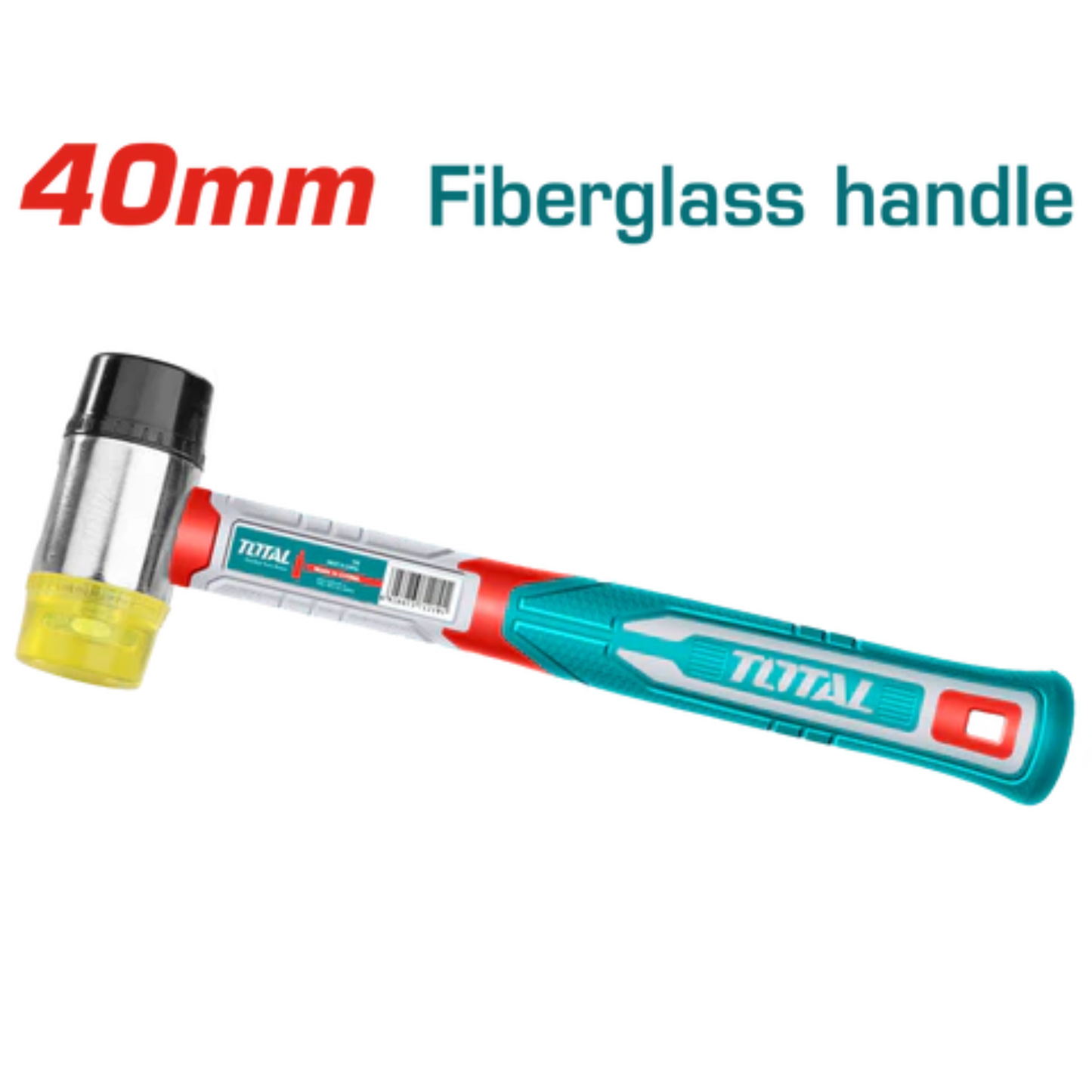 Rubber and plastic hammer 40mm THRUH6940