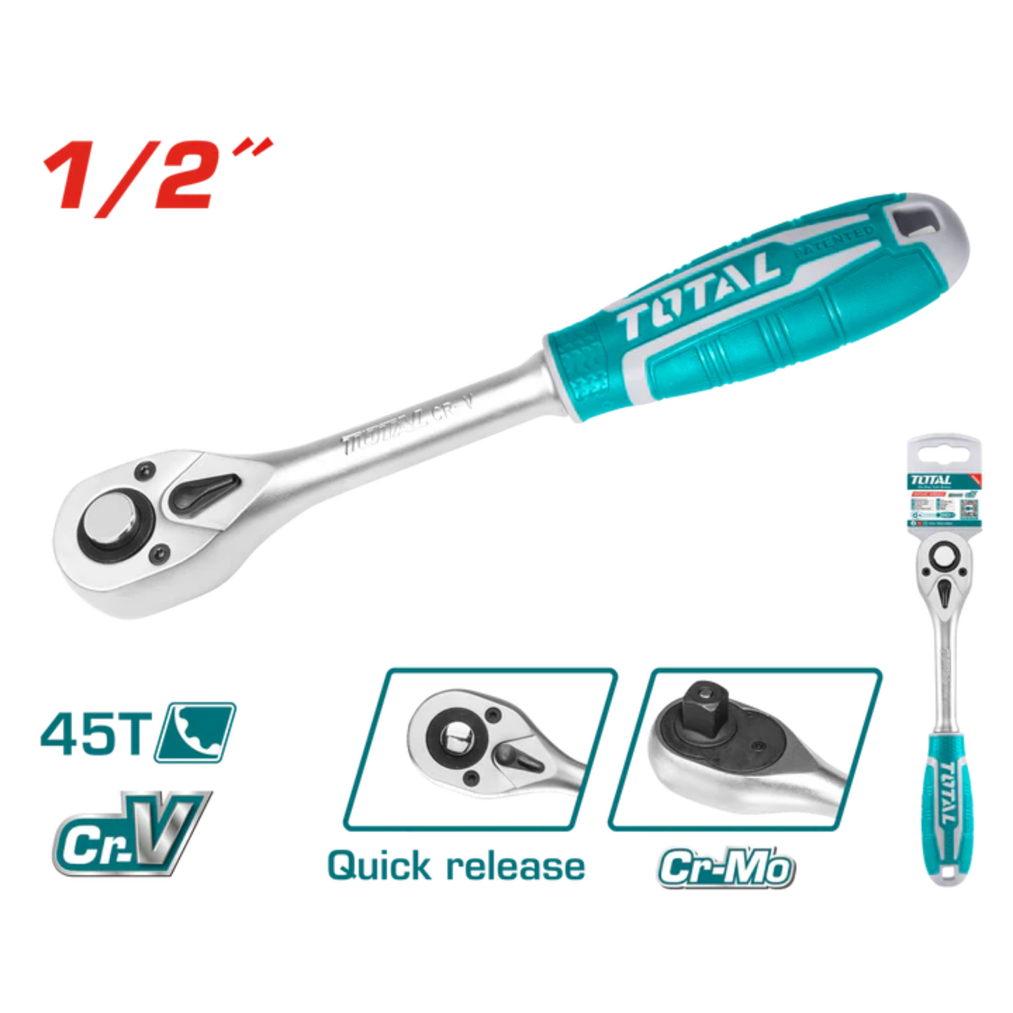 1/2'' Ratchet wrench THT106126