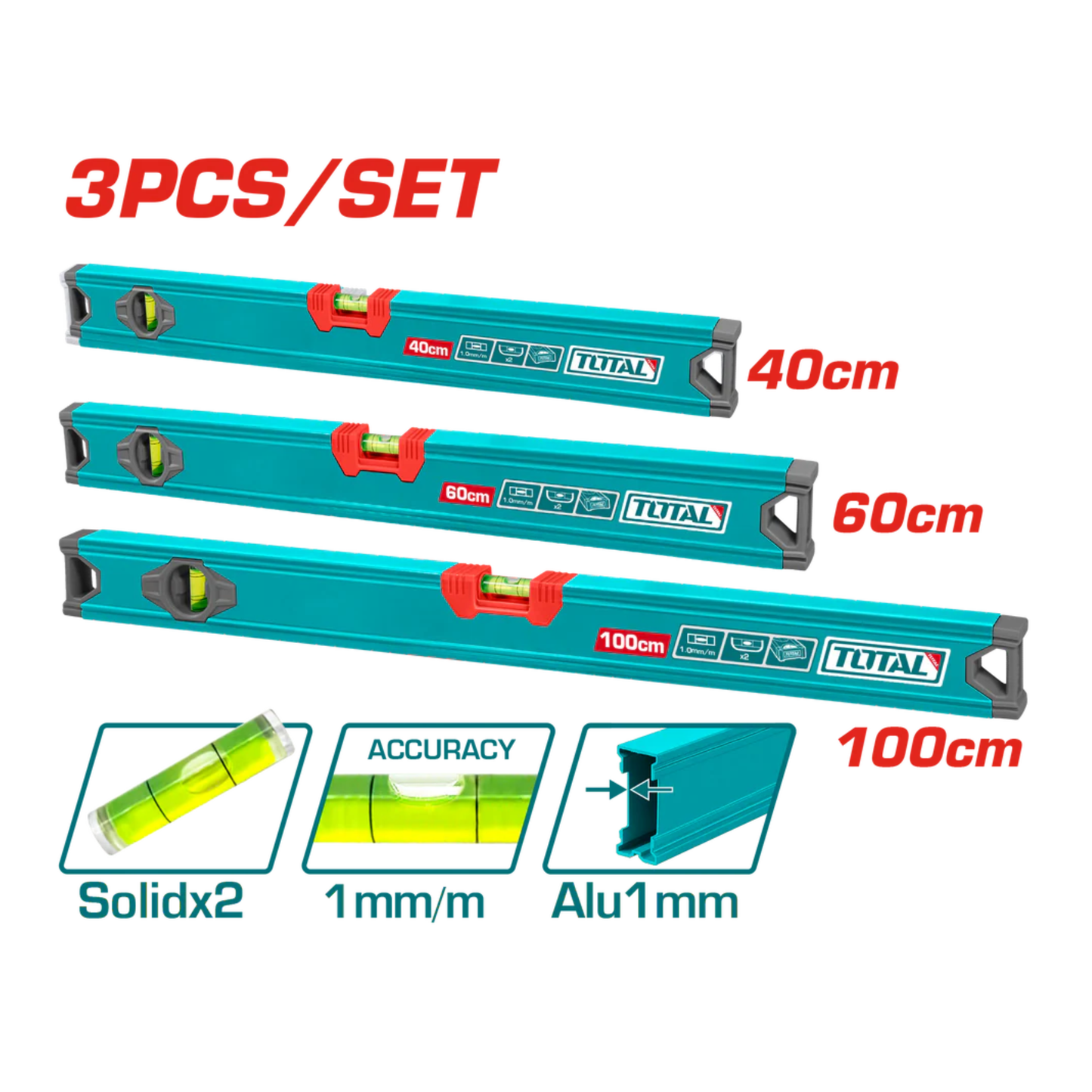 Spirit level set THT10403
