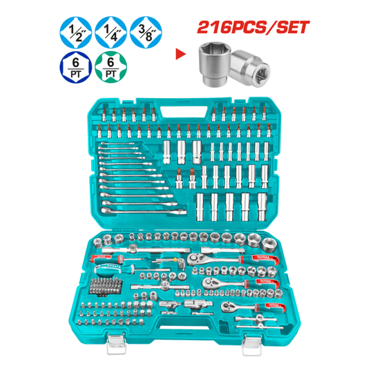 216 Pcs combination tools set THKTHP22166