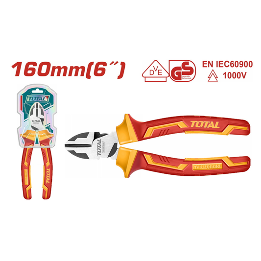 Insulated high leverage diagonal cutting pliers THTIP2261