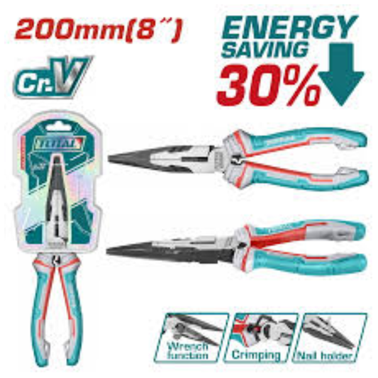 High leverage long nose pliers THT220806S