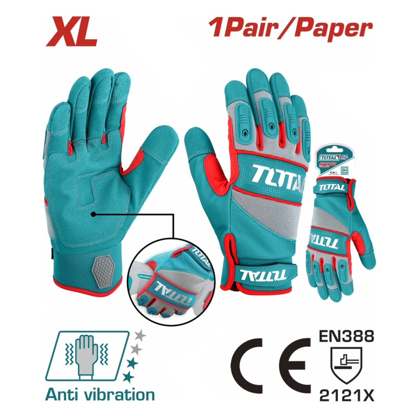 Mechanic gloves TSP1806-XL