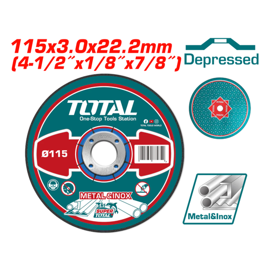 Abrasive metal cutting disc TAC2211152