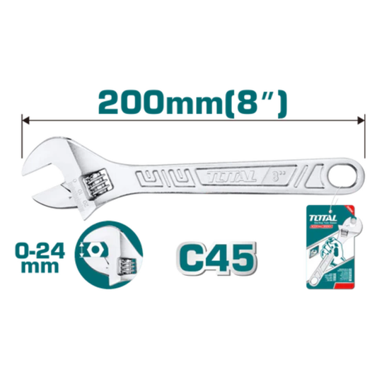 Adjustable Wrench (200mm) THT101083
