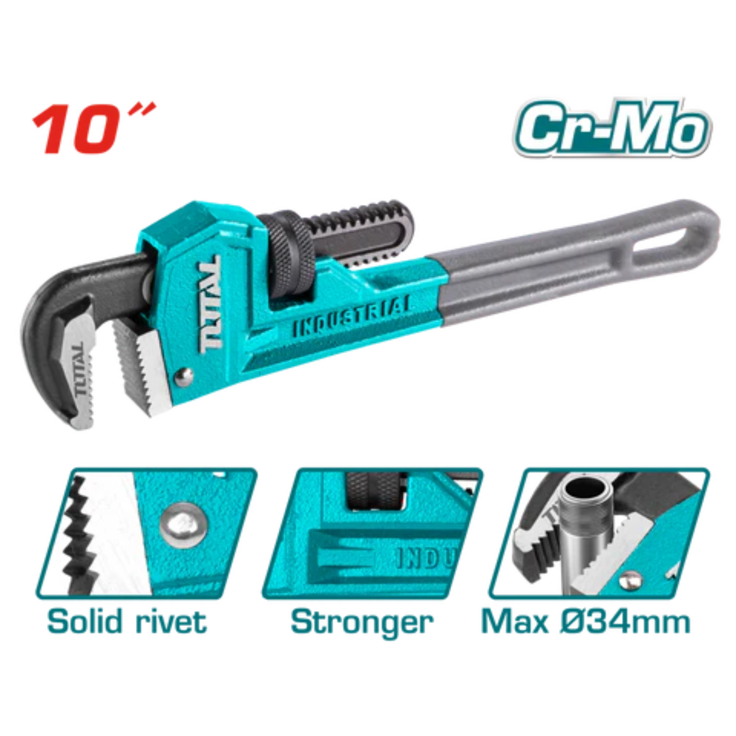 Pipe wrench 10'' THT171006
