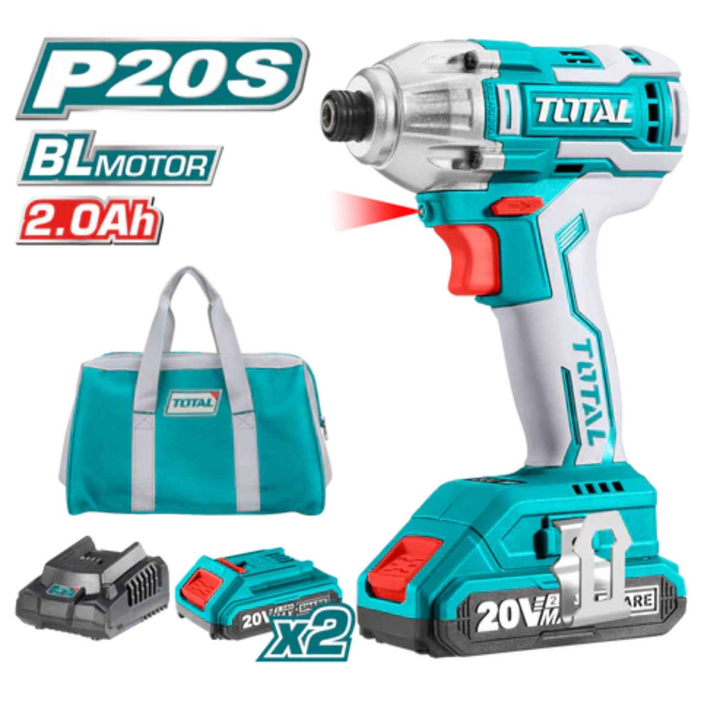 Lithium-ion Impact Driver 20V TIRLI2002