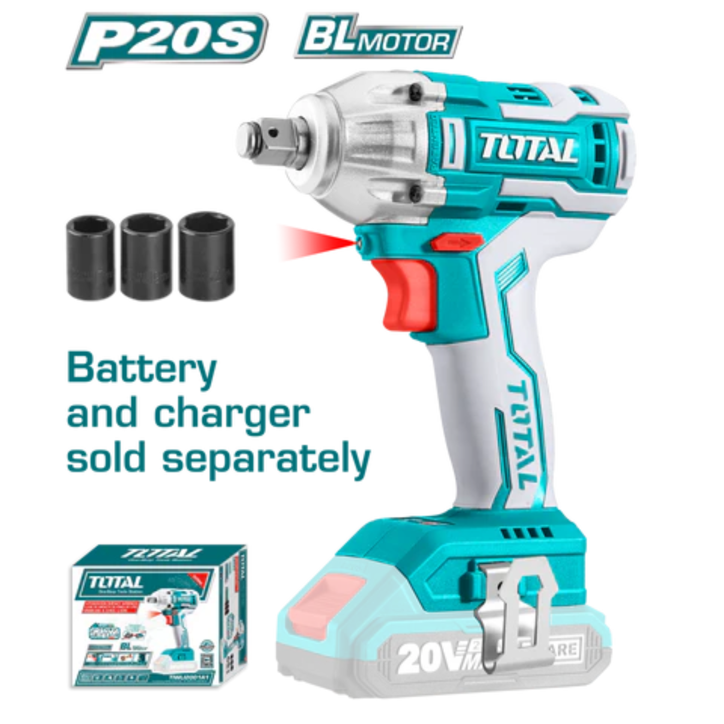 Lithium-Ion Impact Wrench TIWLI20010 (Bare Unit)