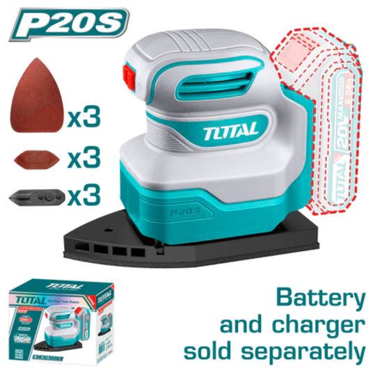 Cordless palm sander 20V TPSLI2014