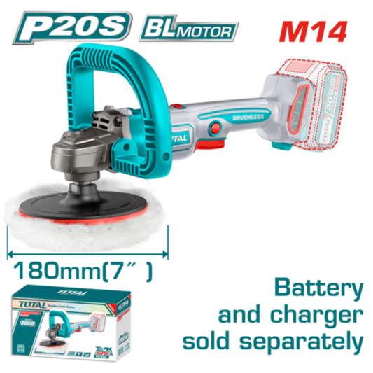 Cordless polisher 20V 180mm TAPLI2018