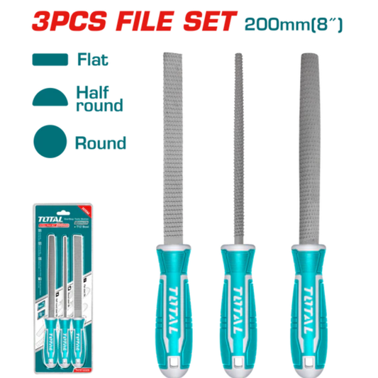 3pcs Wood File Set 200mm THT918326