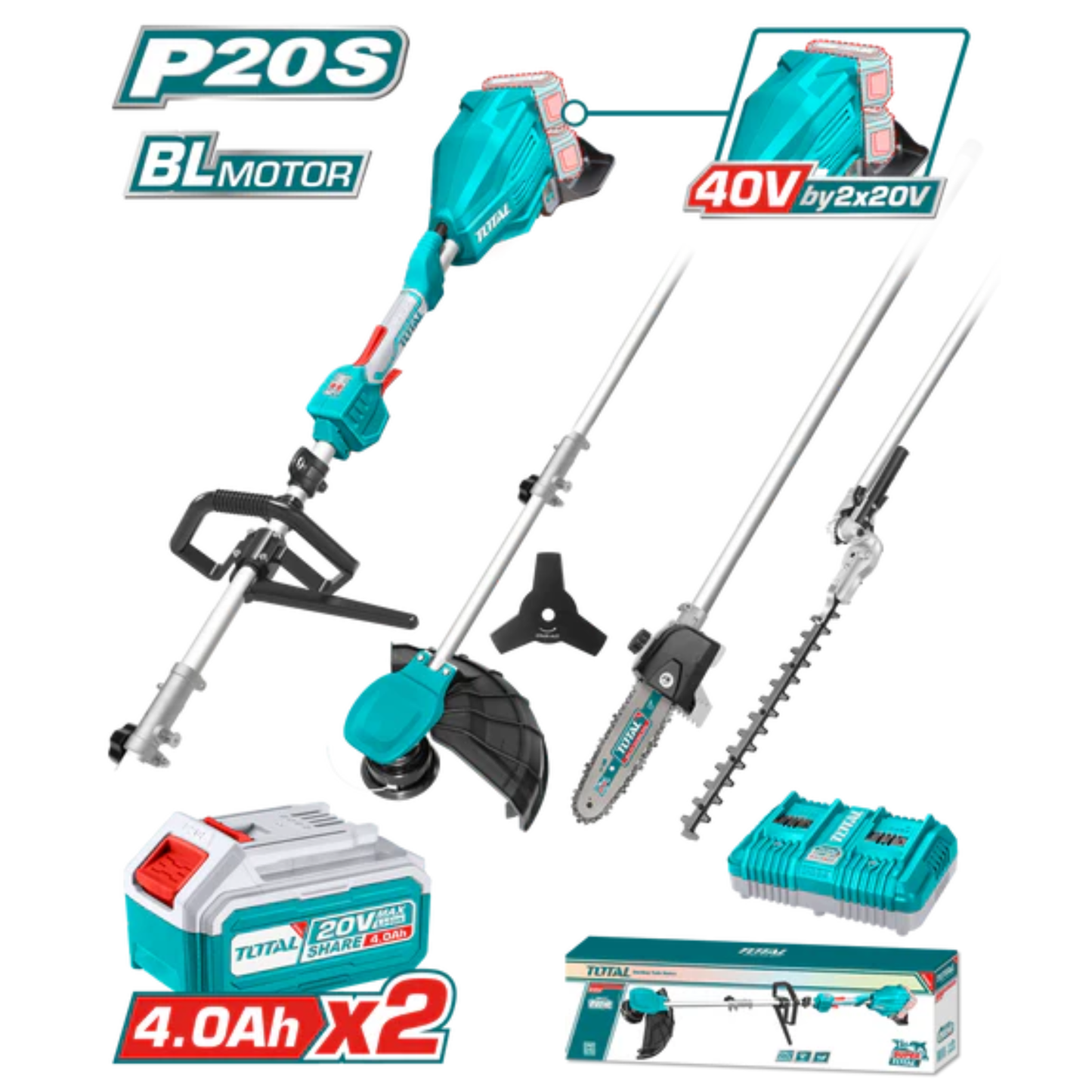 Cordless multifunction garden tools TSTLI2040386