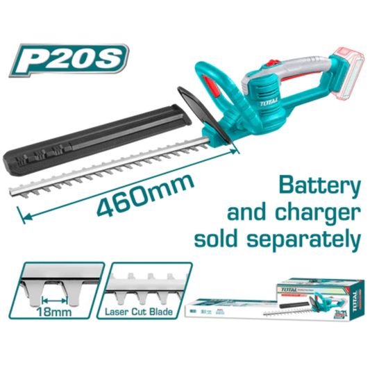 Cordless hedge trimmer 20V 460mm THTLI20018