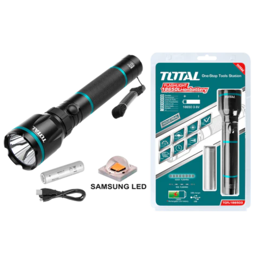 Flashlight 18650 Li-ion battery TCFL186503