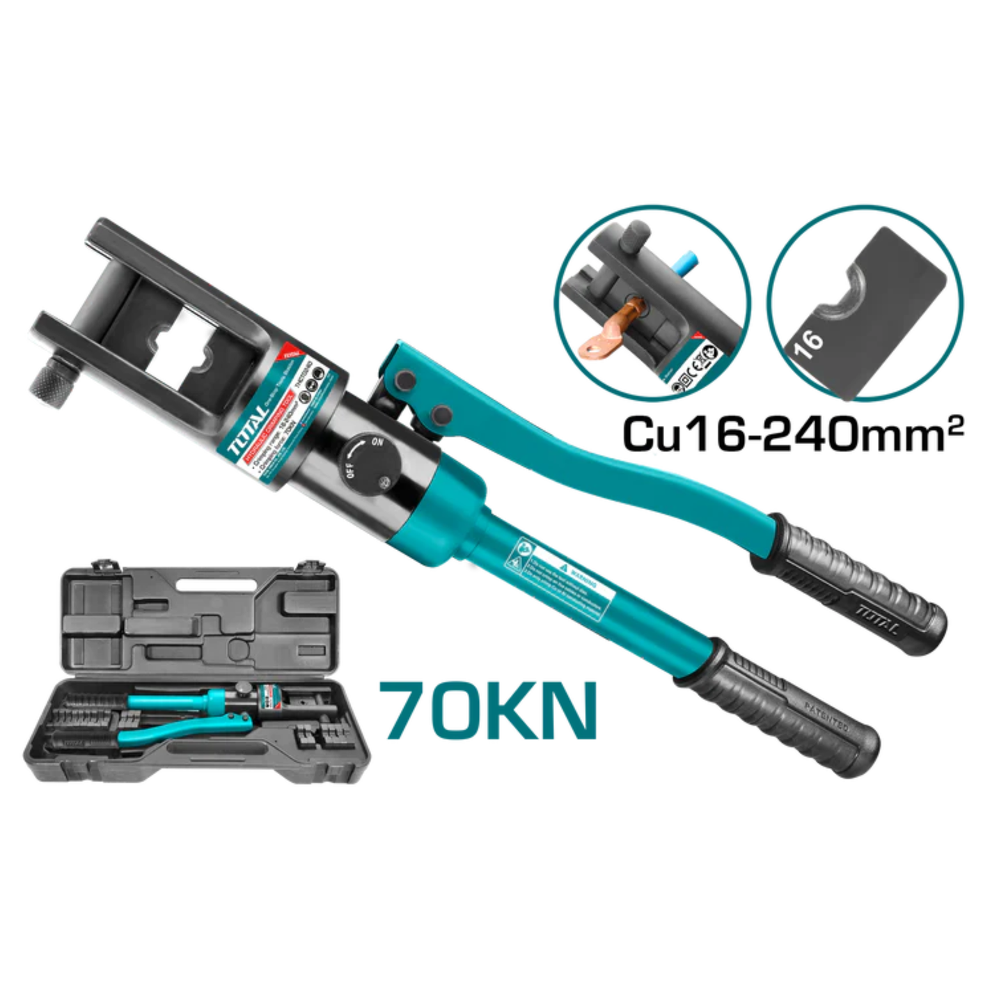 Hydraulic Crimping Tool (16-240mm2) THCT0240