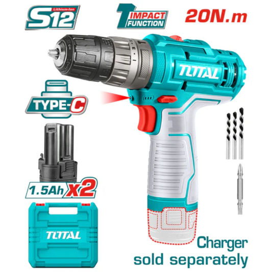 Cordless impact drill 12V TIDLI12202