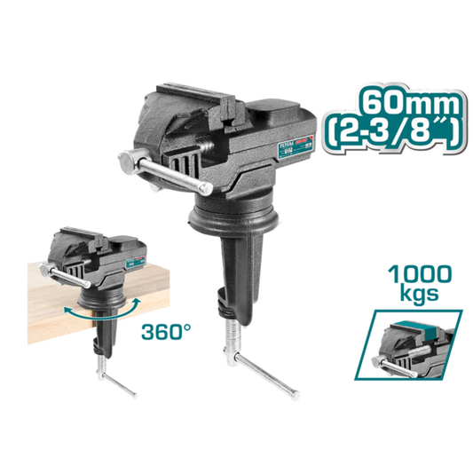 Bench Vice 60mm THT6126