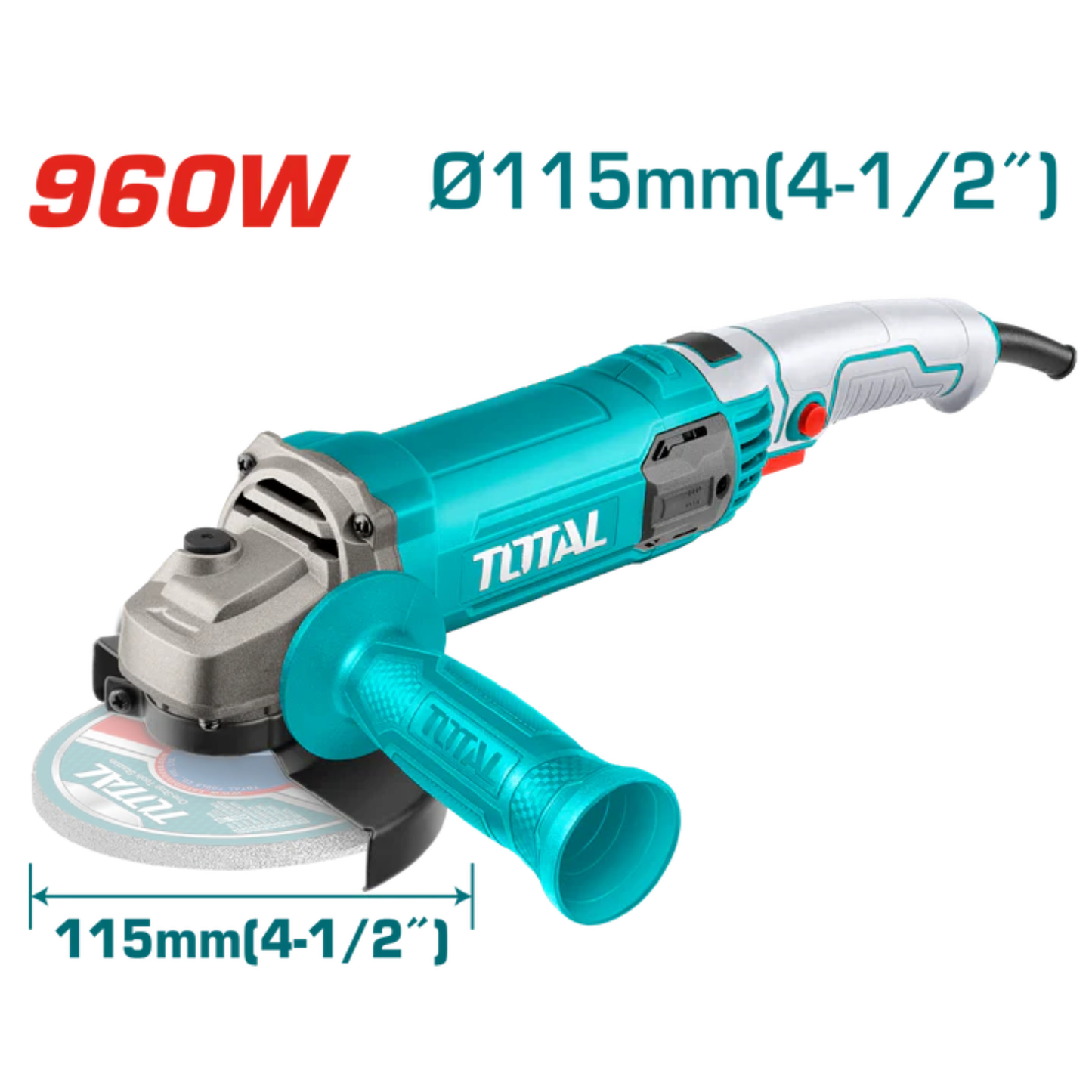 Angle grinder 115mm Rat tail TG10911576