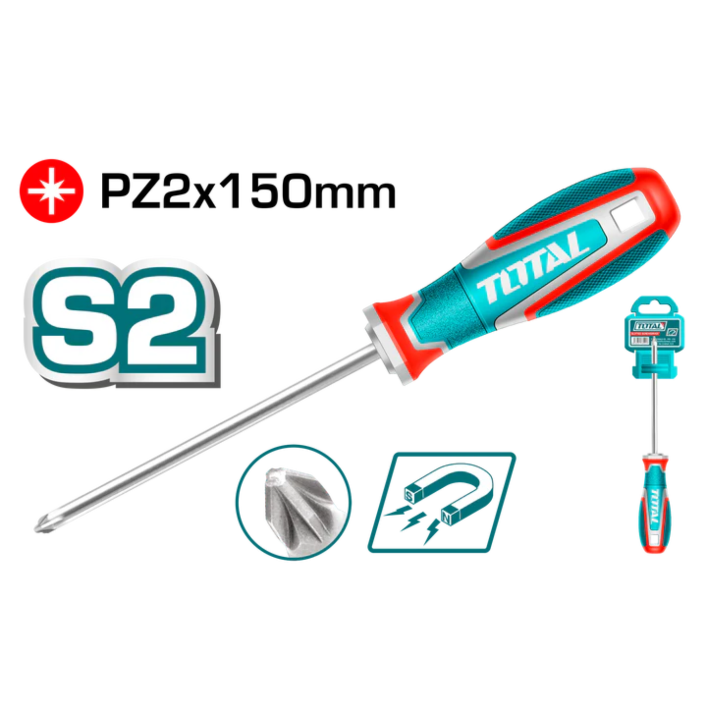 Pozidrive screwdriver TSDPZ2150