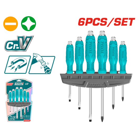 6 Pcs go-through screwdriver set THGSS35061