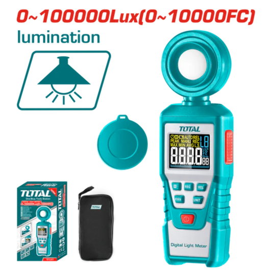 Digital light luxmeter TETLU01