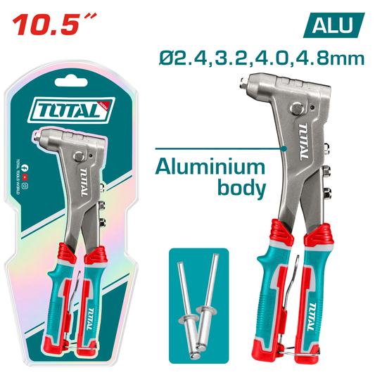 TOTAL TOOLS Hand riveter 10.5inch - THT32105