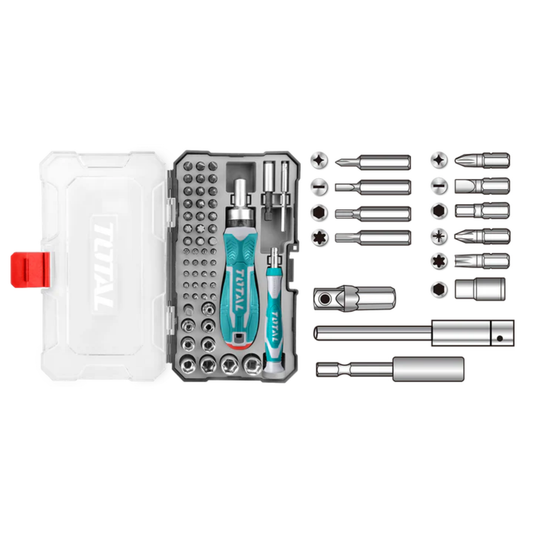 55Pcs Screwdriver Bit Set TACSD30556
