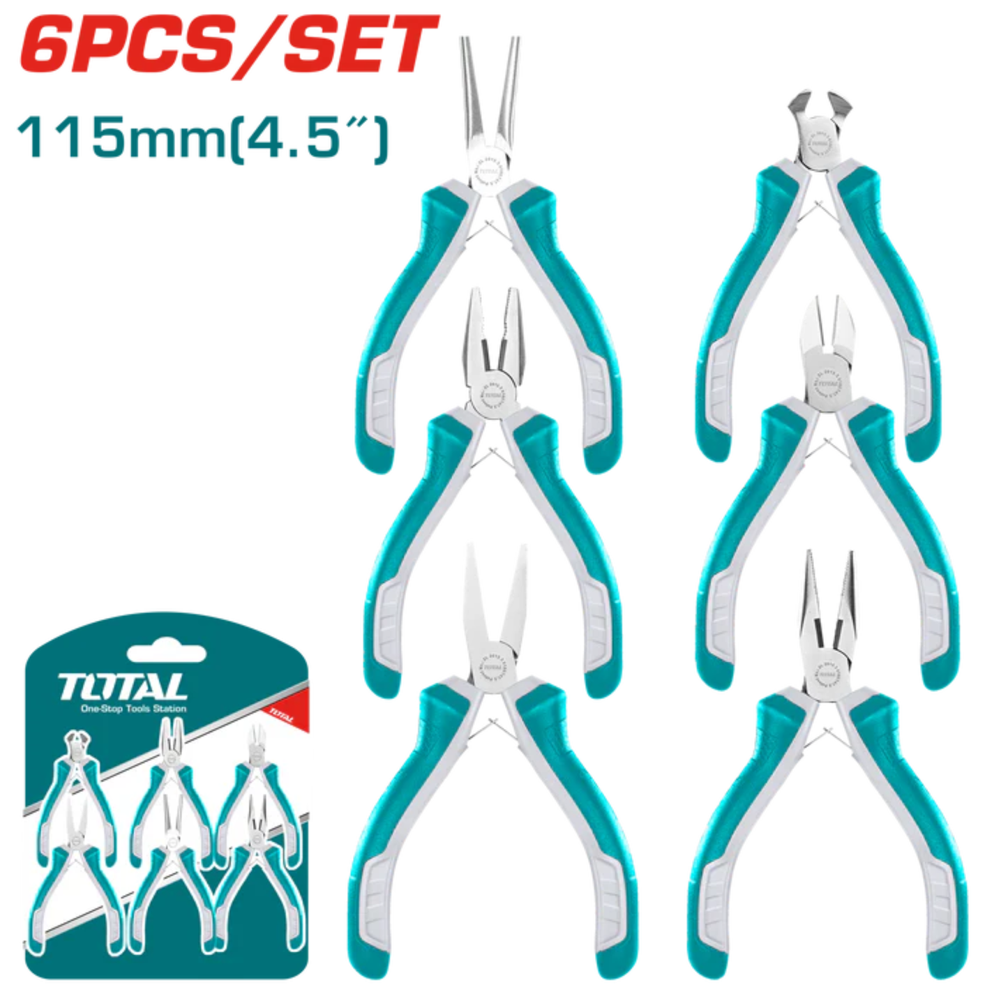 6PCS Mini Pliers Set THT1K0511
