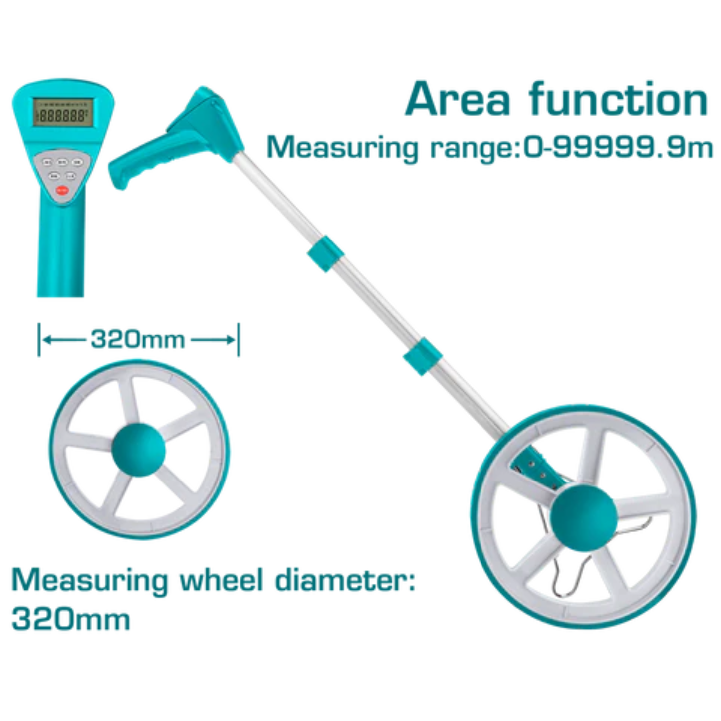 Digital Display Measuring Wheel TMT19923