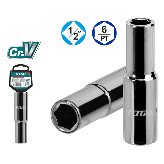1/2" Deep hexagonal socket THTST12083L (20mm)