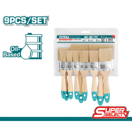 9 Pcs Paint Brush Set THT8414091