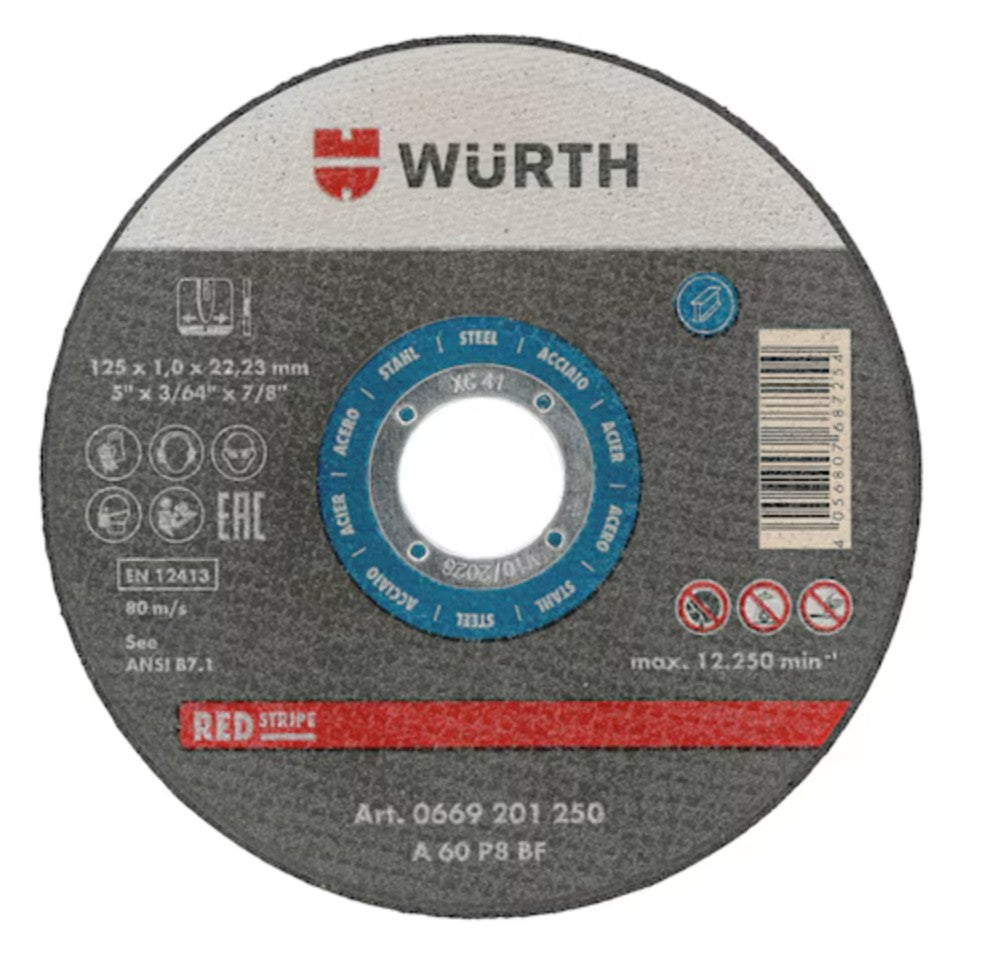 Wurth 115 x 1mm Cutting Disc