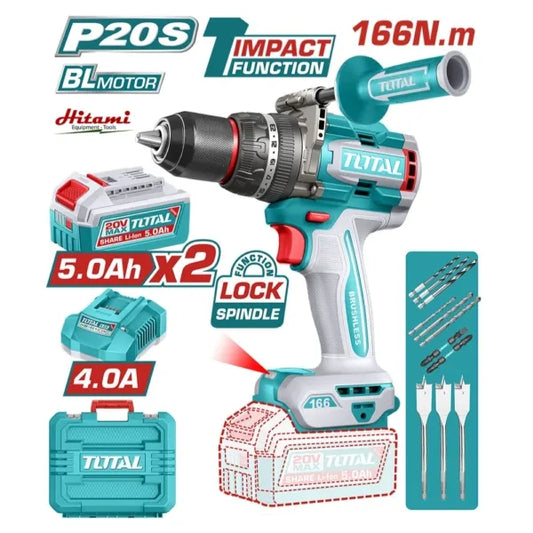 Brushless cordless impact drill TIDLI201668